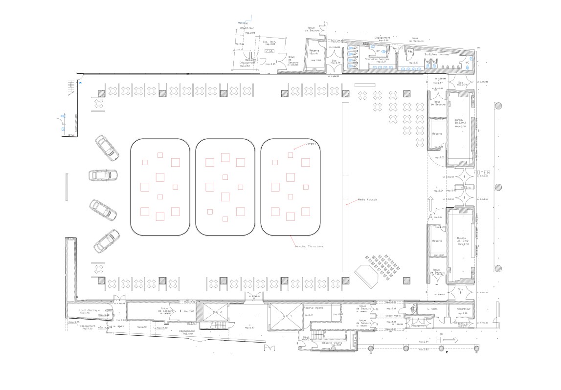 Exhibition floor plan